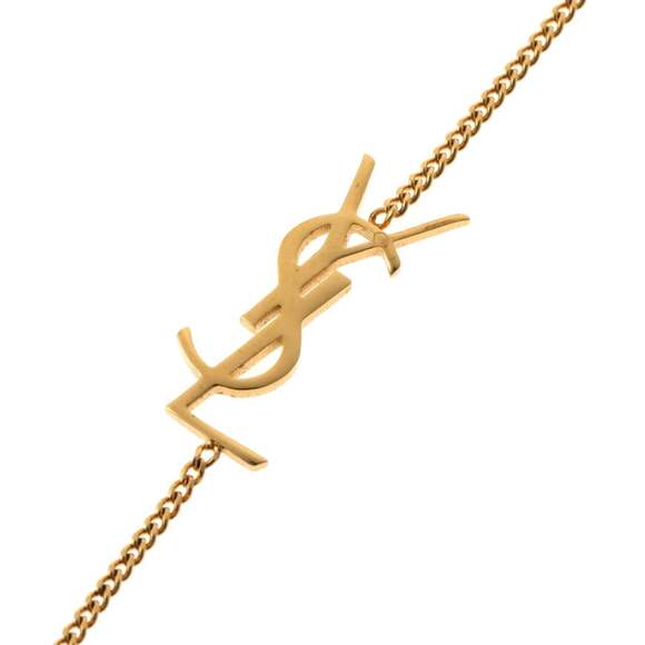 Saint Laurent Cassandra Bracelet 635533 Metal Gold S-159519 - Picture 2 of 5